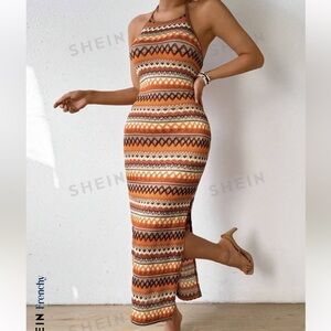 Halter Knit Dress